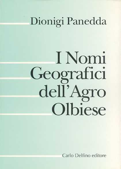 I nomi geografici dell'agro olbiese