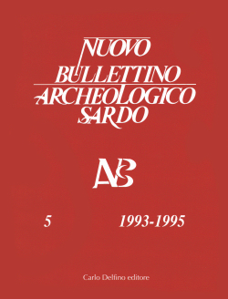 Nuovo Bullettino Archeologico Sardo. Vol. V (1993-1995)